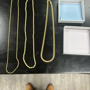 921 Elegant Gold Necklace Set